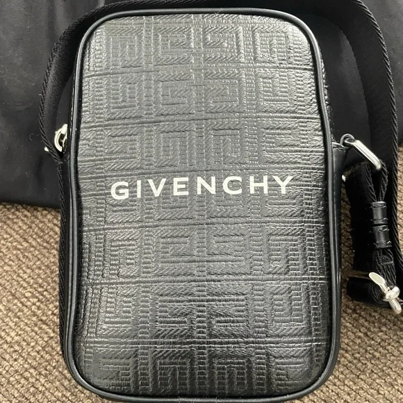 Givenchy Small G-Essentials Coated Canvas Crossbody Bag - Picture 2 of 8